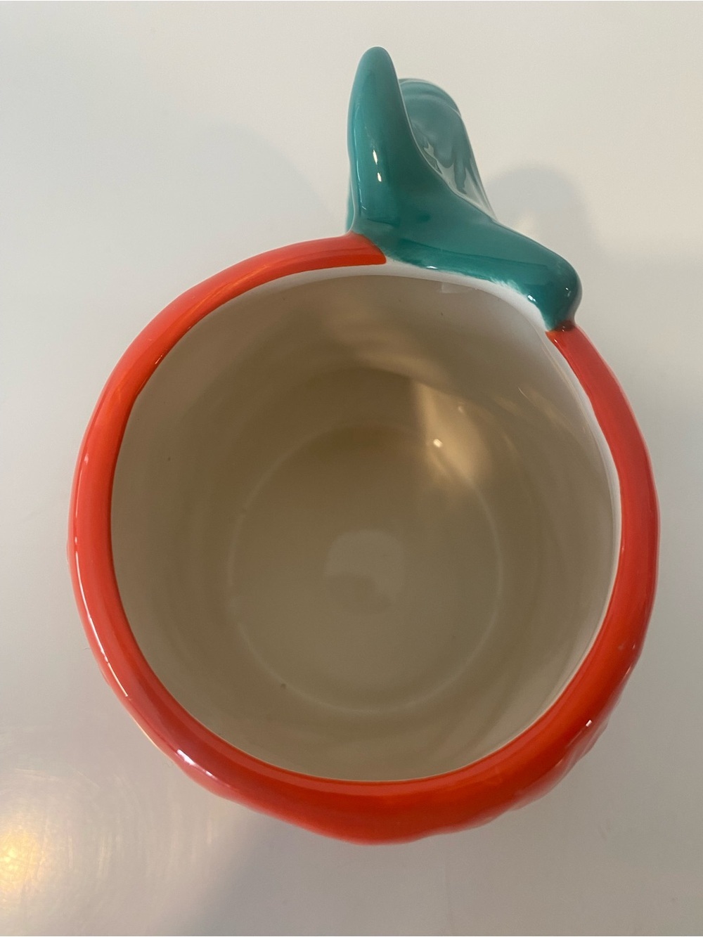 TAG Mermaid Coffee Mug 3D Red Hair Mermaid Tail Handle Ceramic Coastal Cup - Picture 5 of 8